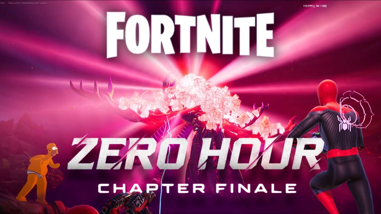 Реакция на событие Fortnite Zero Hour ГЛАВА 7 в прямом эфире!