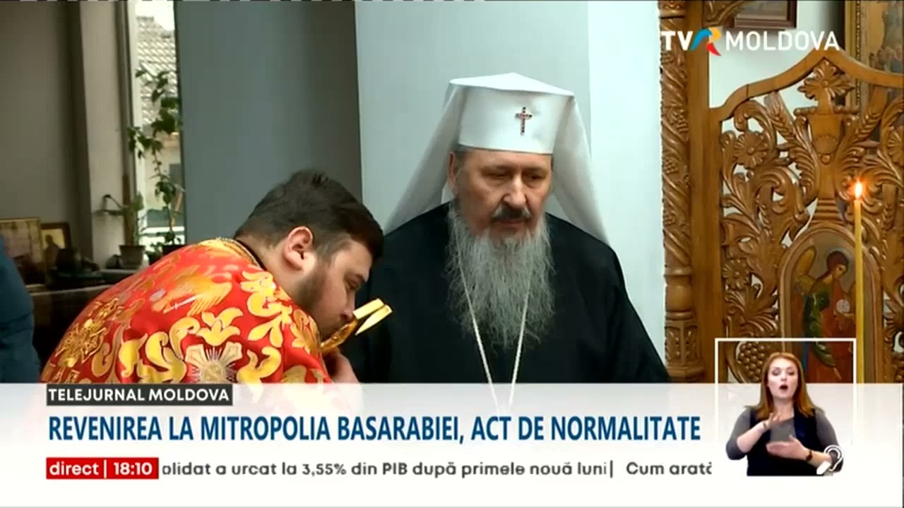 Mitropolia Basarabiei critică dur decizia Mitropoliei Chişinăului de a caterisi şase preoţi