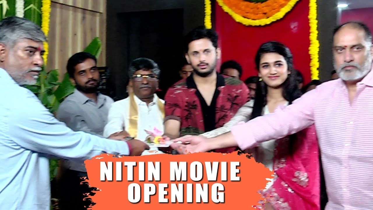 Hero Nithin New Movie Launch | ChandrababuSekhar Yeleti | Priya Varrier | Silly Monks Tollywood