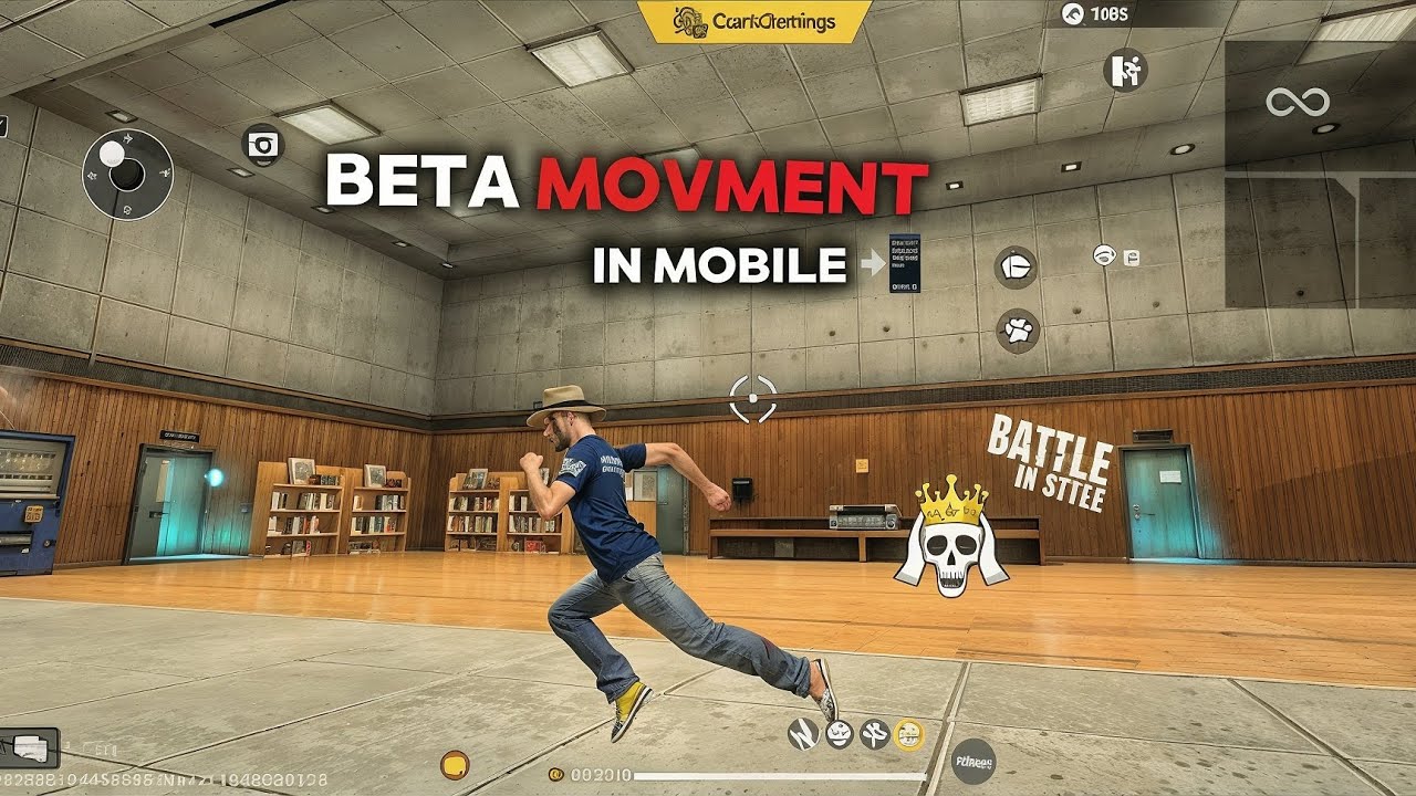 BETA MOVEMENT IN MOBILE 📲 HOW TO INCREASE MOVEMENT SPEED IN FREE FIRE | BETA |100X FASTER MOVEMENT