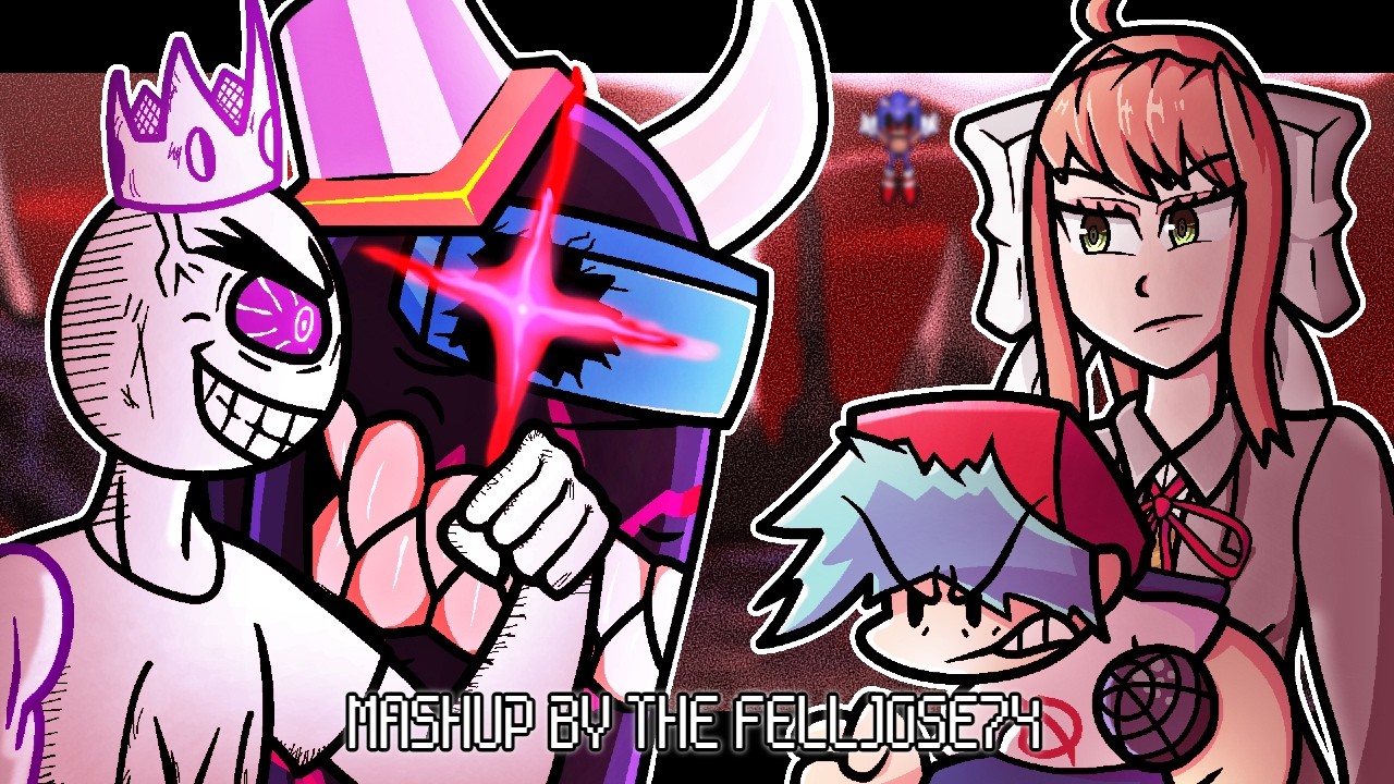 Despicable Exacerbation: THE END MIX | Jigglebooya x MORE! [Friday Night Funkin' Mashup]