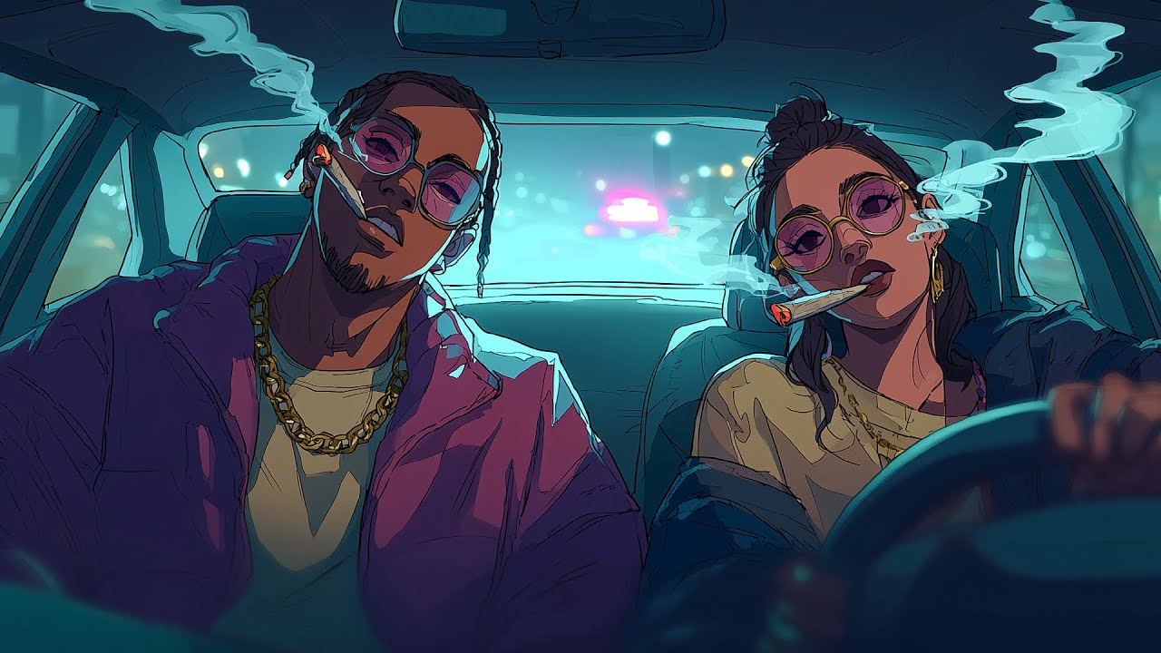Lost in the Night Playlist — Chill Rap • West Coast Hip-Hop • Late Night Stoner Vibes