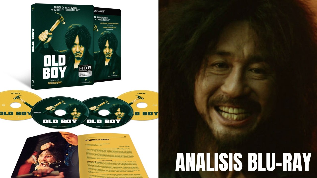 Oldboy: La obra maestra del cine Coreano llega en una edición Ultra HD 4K realmente insuperable