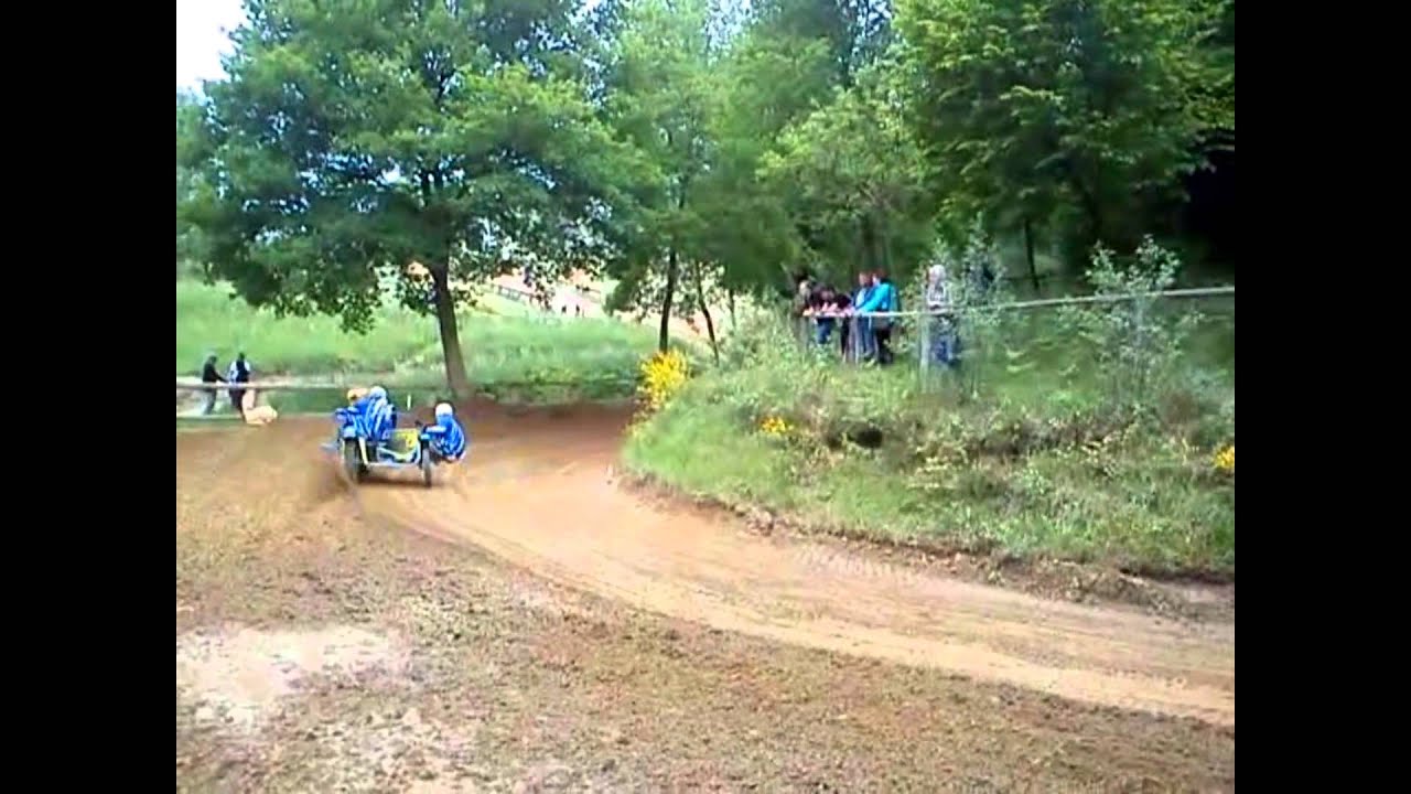 Motocross EM Seitebwagen in Bielstein