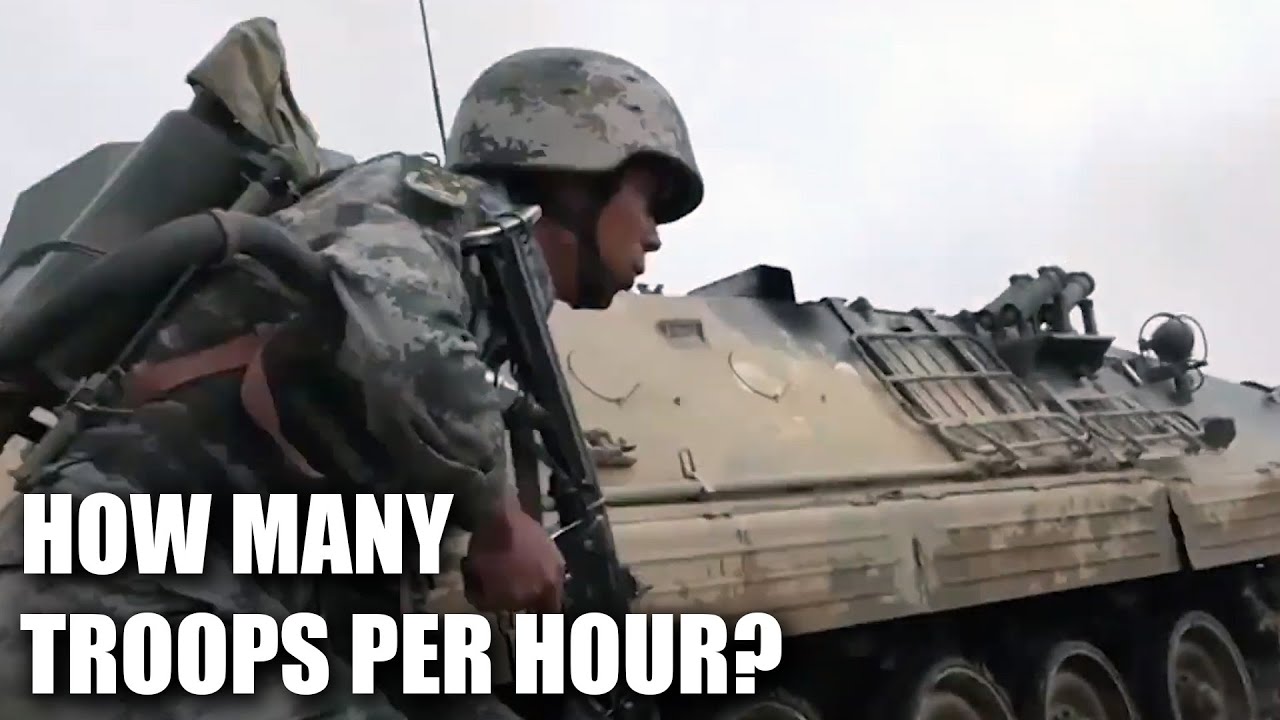 Can China Get Enough Troops To Taiwan Right Now To Win?