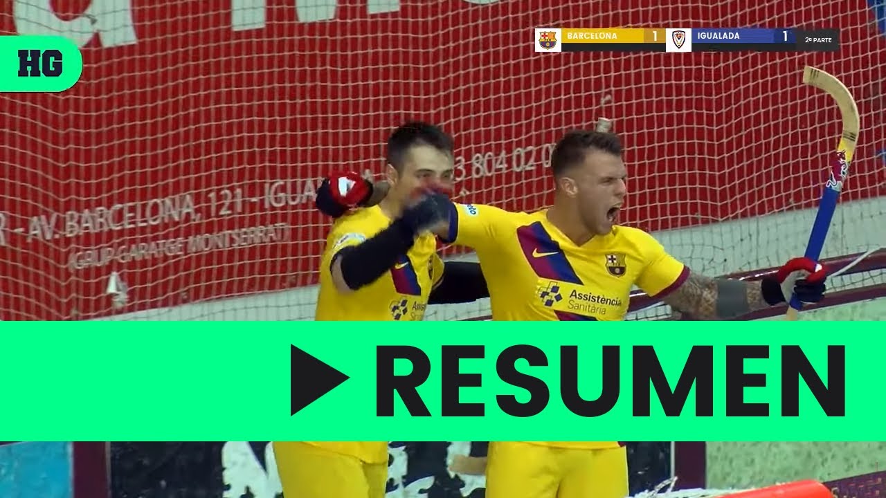Highlights | FC Barcelona 3-1 Igualada HC | Supercopa '19 - Semifinal