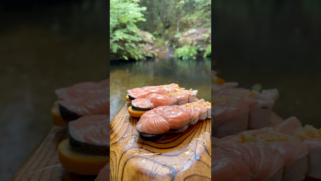 Norve&ccedil; Somon Steak 🐟 - cooking Norwegian salmon steak