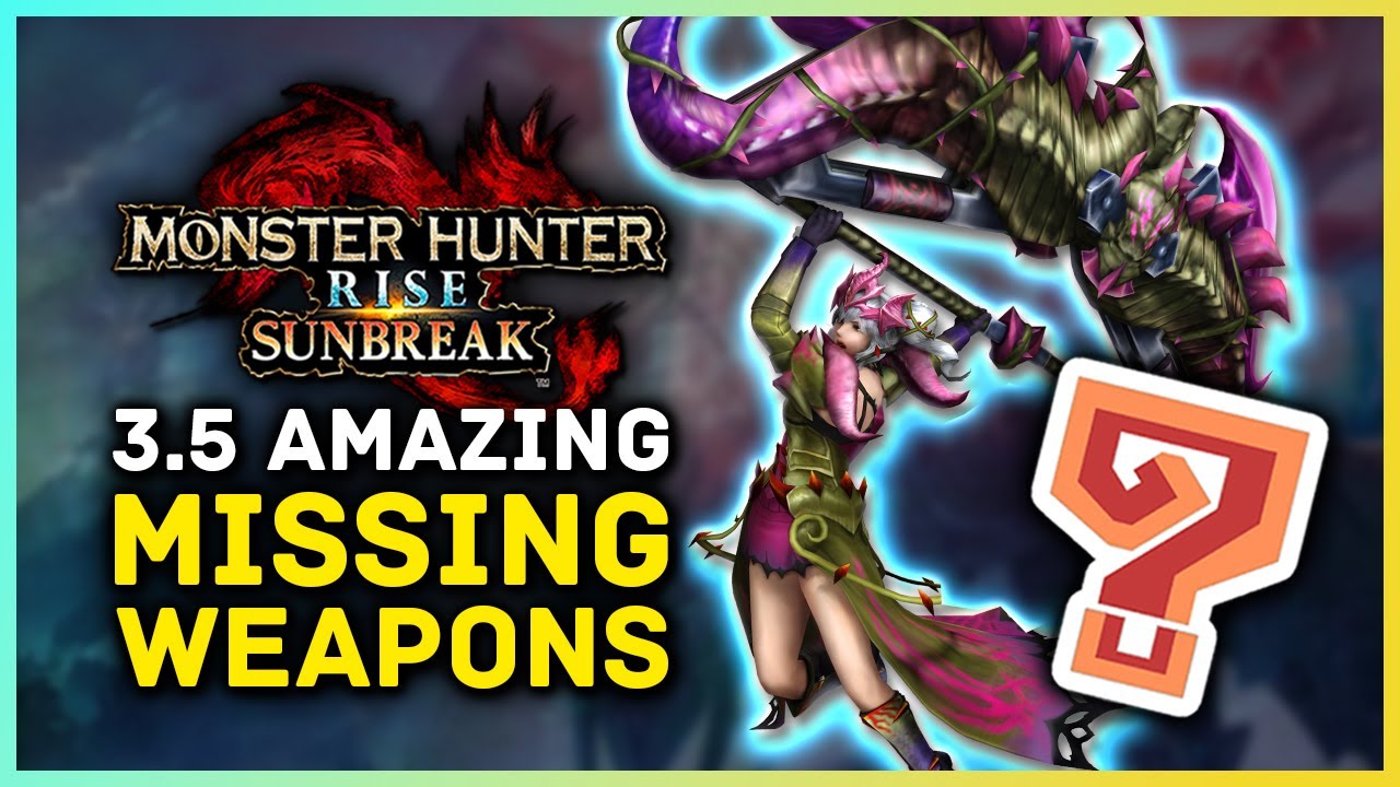 3.5 Потрясающих видов оружия, которых не хватает в Monster Hunter