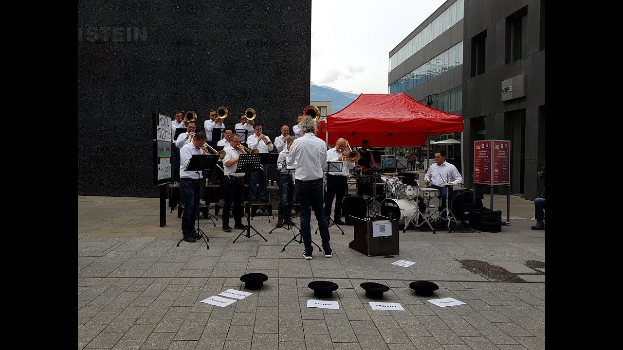 Buskers Liechtenstein 2019 - The Woodless BrassBand (Sweet Child O' Mine)
