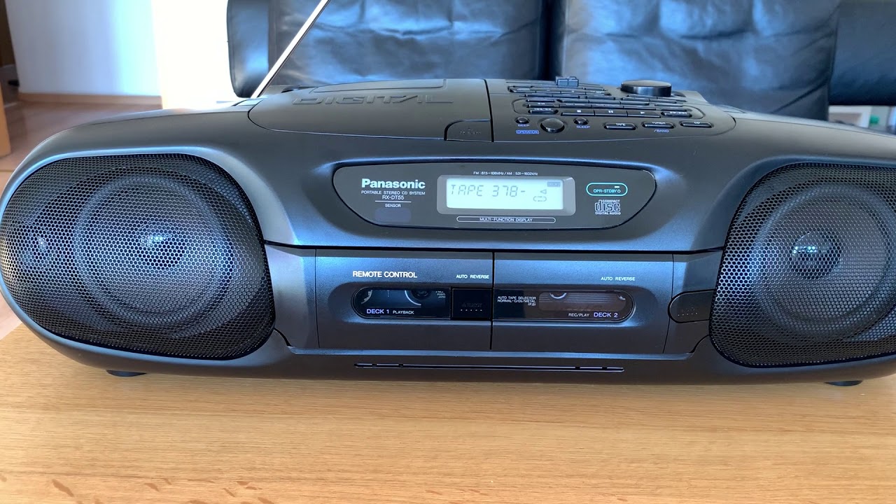 Panasonic RX-DT55. Bluetooth. AUX