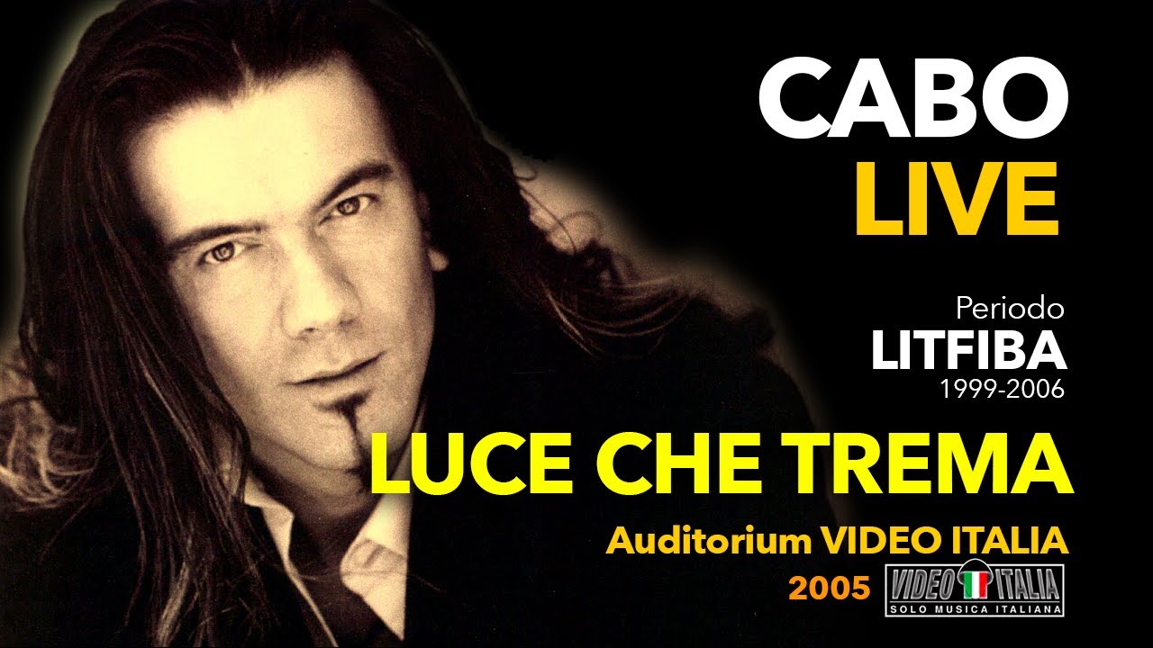 LITFIBA - Luce che Trema ( Live Auditorium Video Italia 2005 )