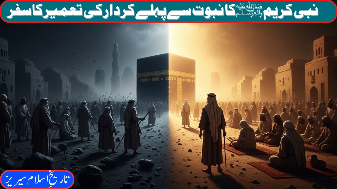 نبی پاک ﷺ کا بعثت سے پہلے کردار |INFO AT ABDULLAH | Islamic Education  Motivation