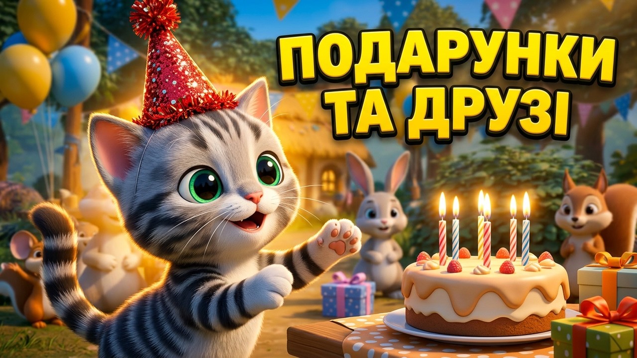 ⚡️ДЕНЬ НАРОДЖЕННЯ КИЦІ 🐈 🎂