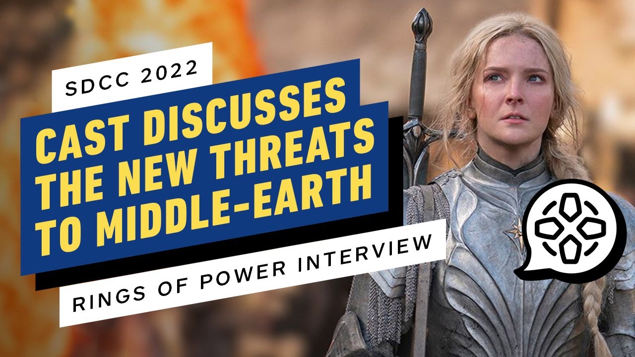 Rings of Power Cast Teases What Kicks Off The Lord of the Rings Prequel | Comic Con 2022