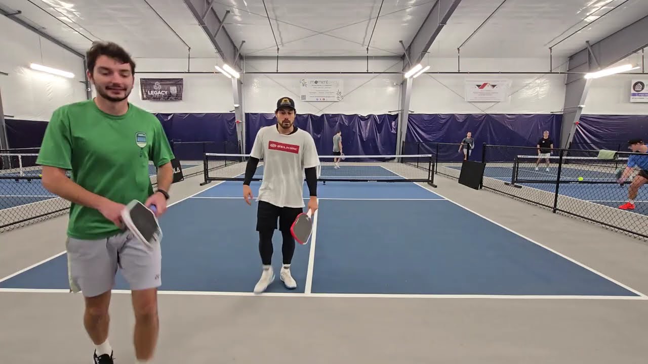 Camp Pickleball 4.5+ Doubles Open $$$:  Pool Play Game 4- Mike/Roger vs. Shay/Robbie