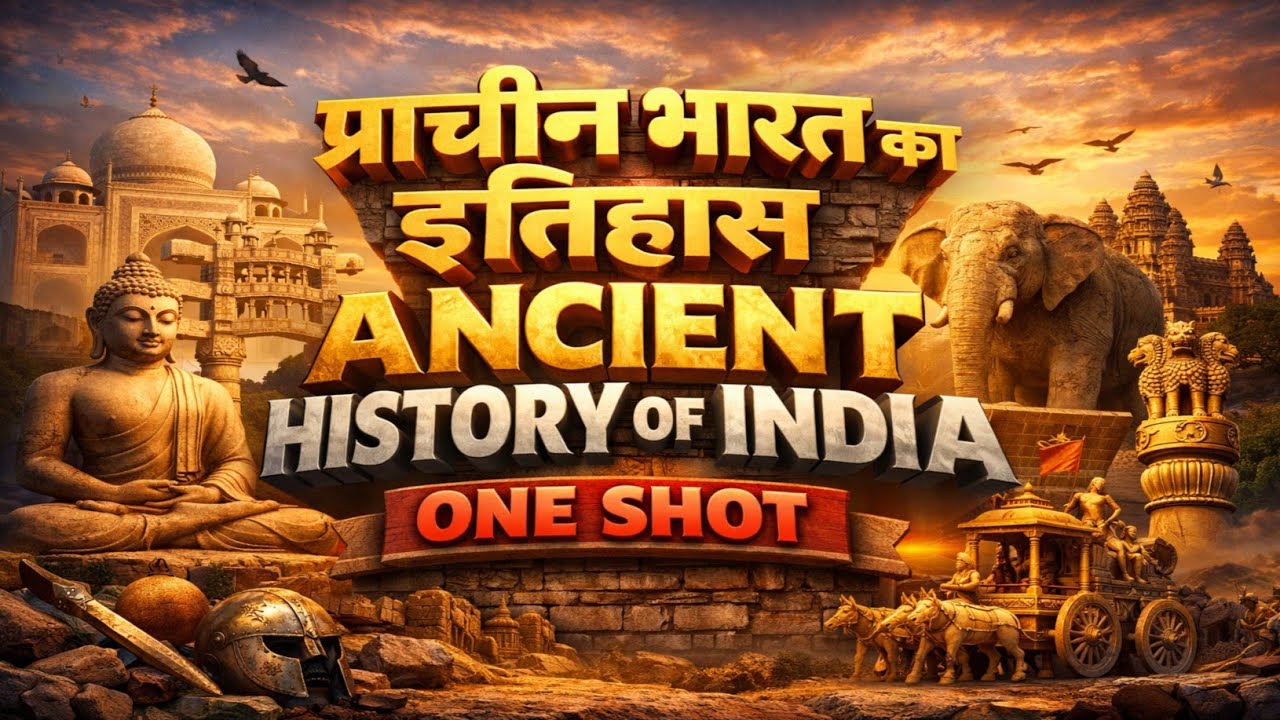 Complete Ancient History of India || संपूर्ण प्राचीन भारत का इतिहास || Photographic Memory Notes ||