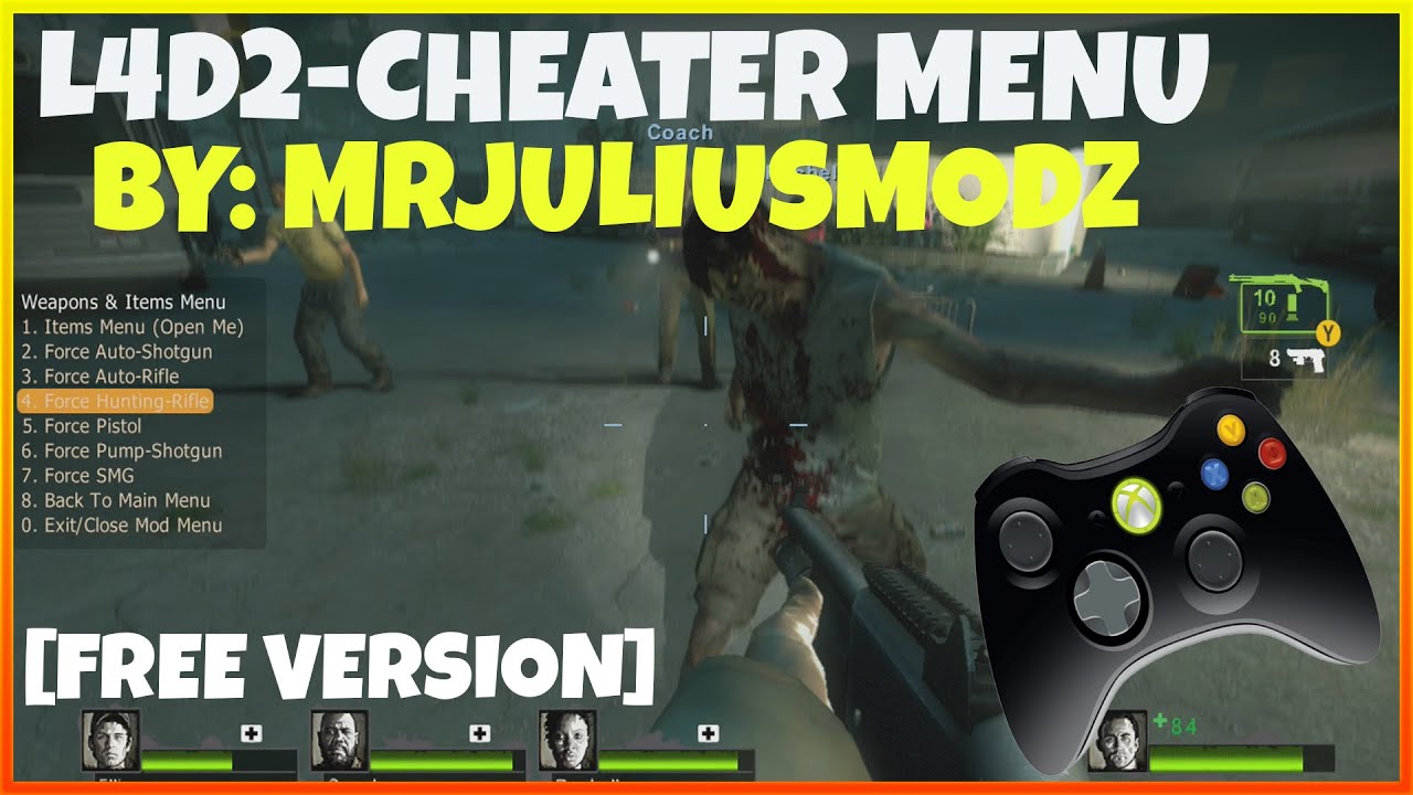 [XBOX360/L4D2]] JTAG/RGH - Left 4 Dead 2 Cheater - Non Host Mod Menu (Works Online) [Free Download]
