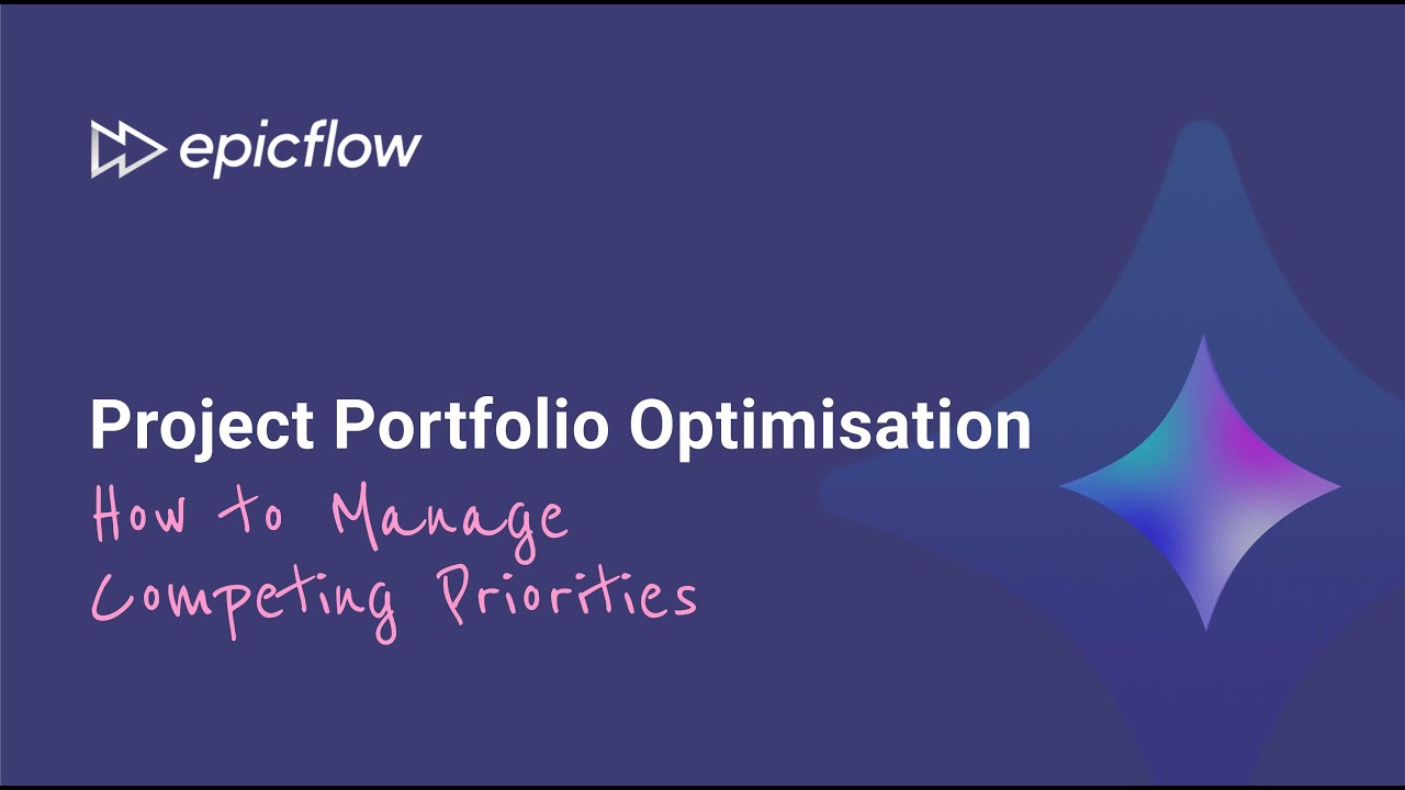 Project Portfolio Optimisation: How to Manage Competing Priorities
