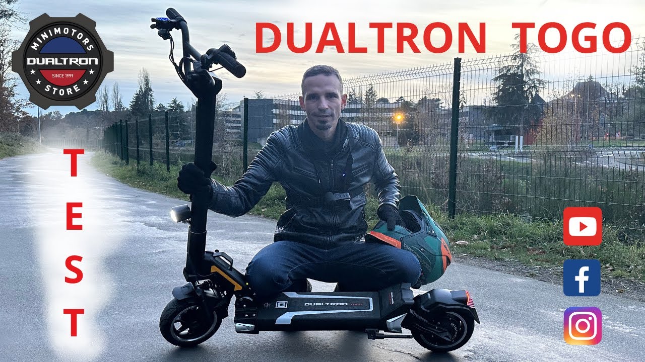 VIDEO TEST ET PRESENTATION DUALTRON TOGO - TROTTINETTE ELECTRIQUE