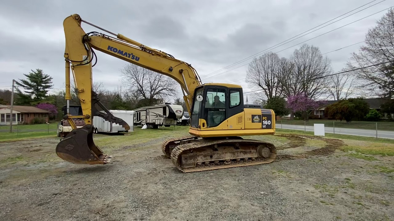 KOMATSU PC160 LC-7