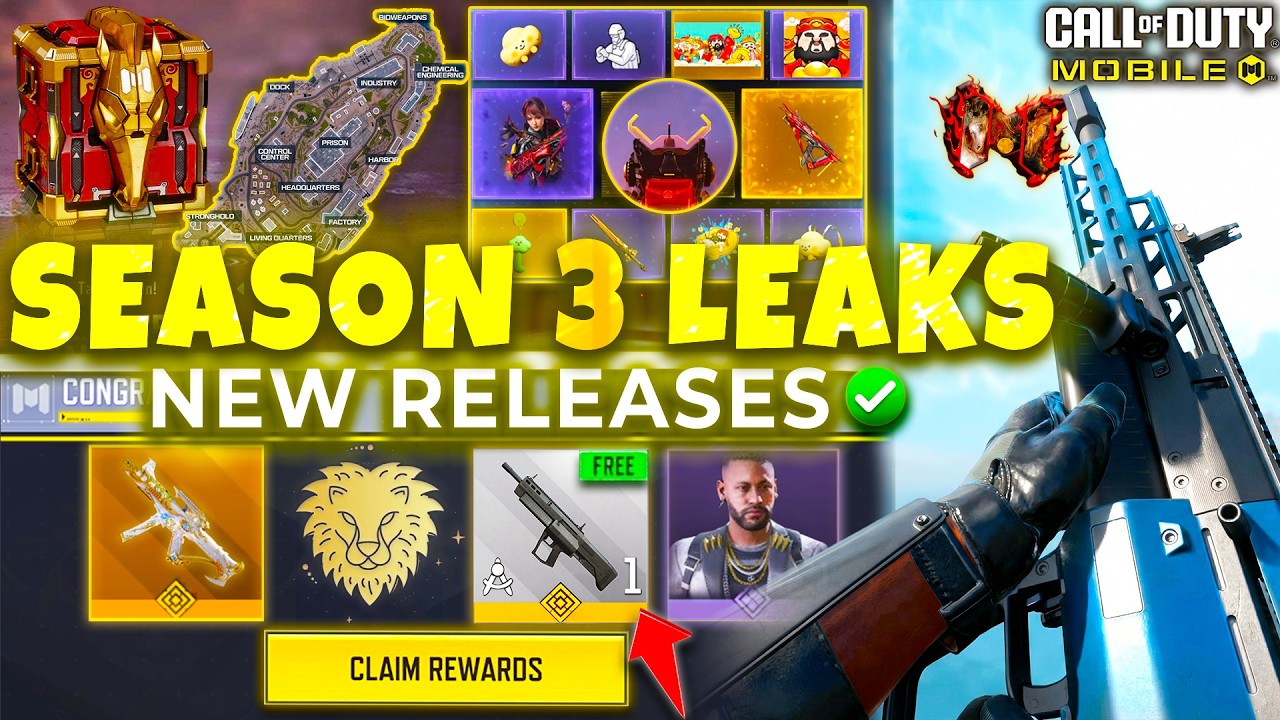 Season 3 Neymar? | New Weapons & Zodiac Armory Series | Legendary VMP | COD Mobile | CODM Leaks