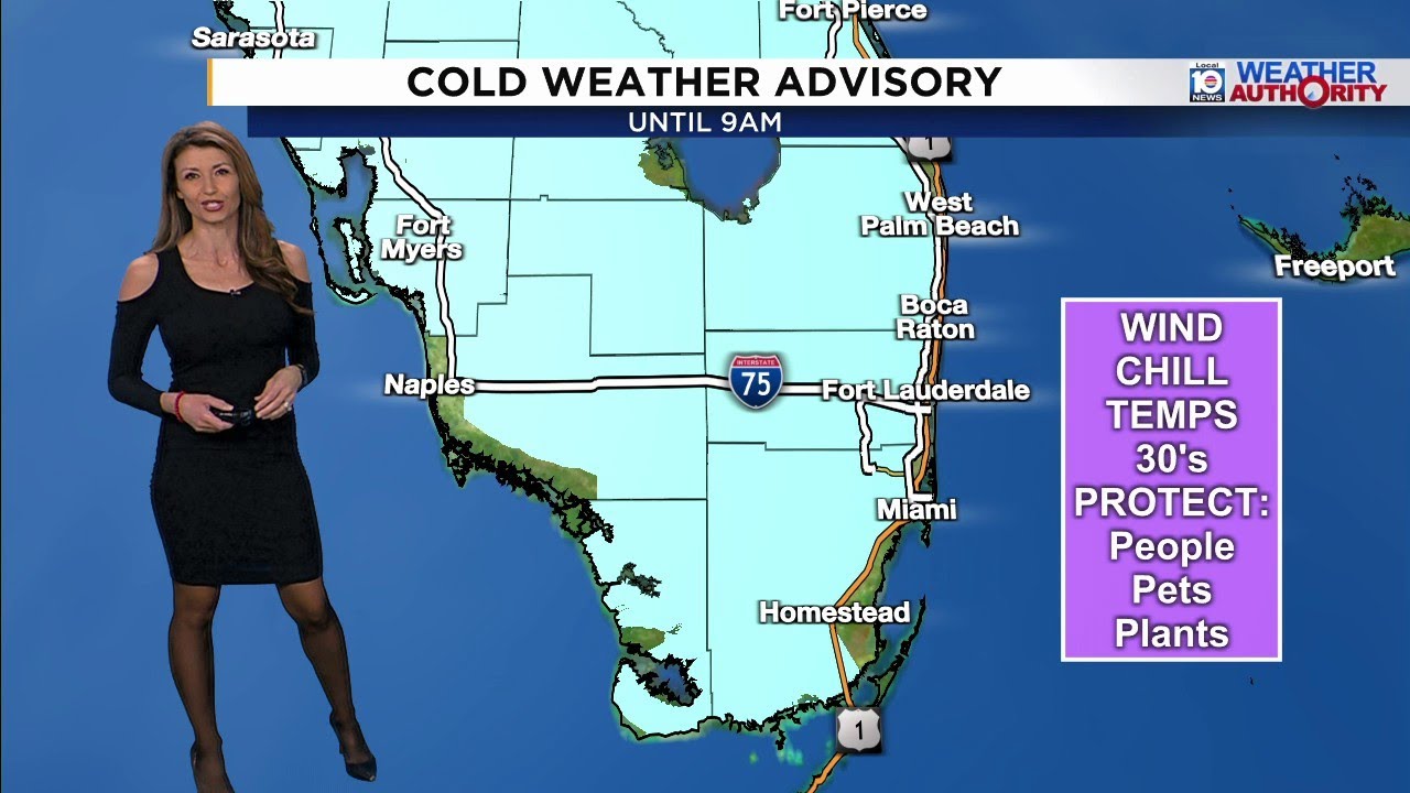 Cold Weather Advisory for South Florida expires later Friday morning