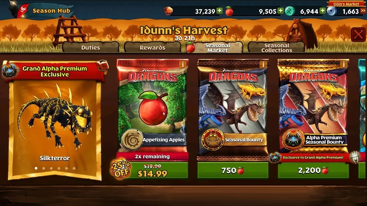 Idunn's Harvest! (Rise of Berk)