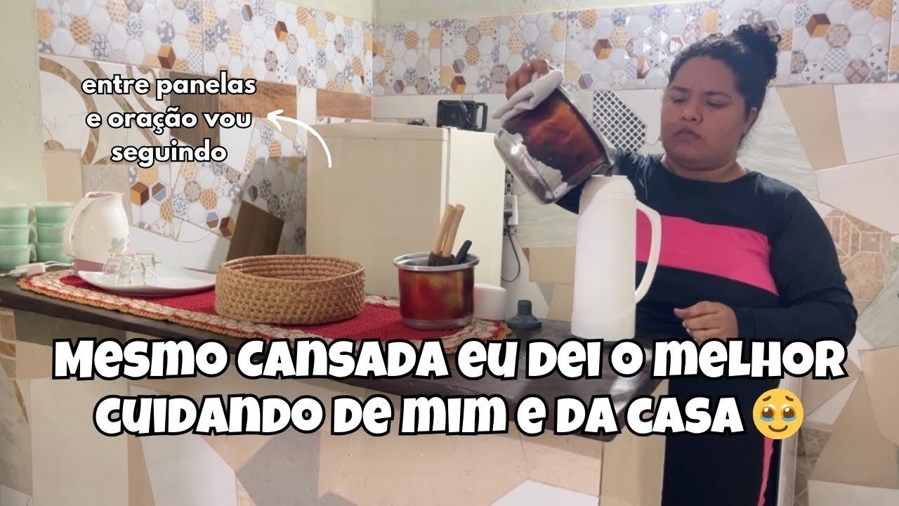 Mesmo cansada, eu continuei | uma rotina simples e real ✨
