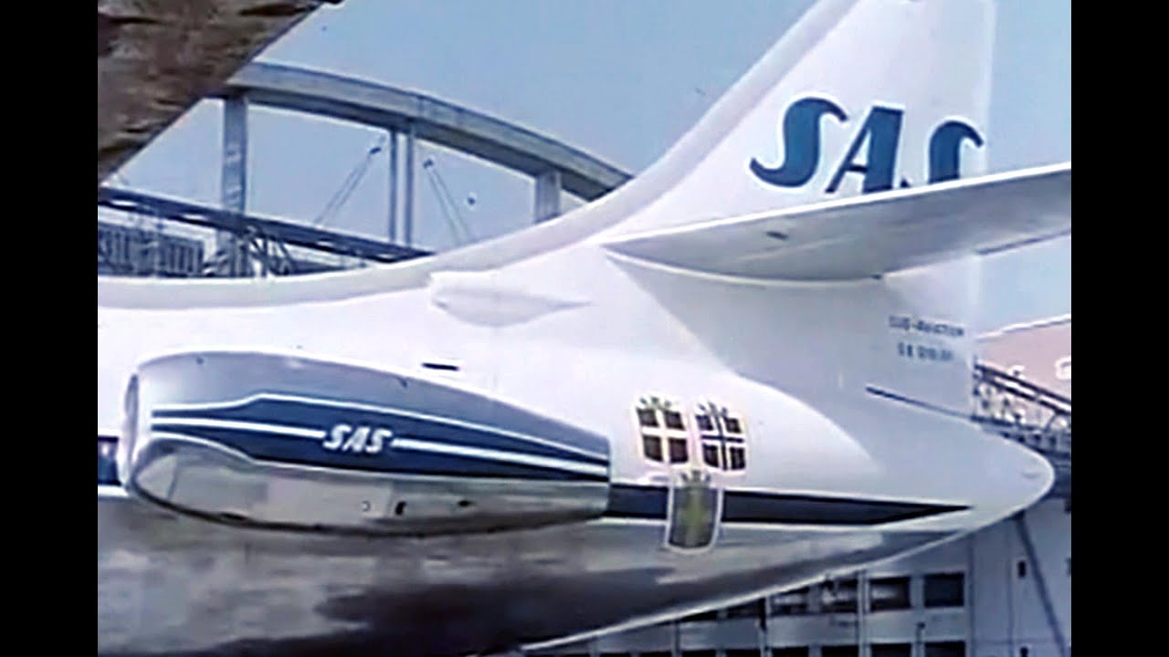 SAS - Scandinavian Airlines Promo Film - 1959