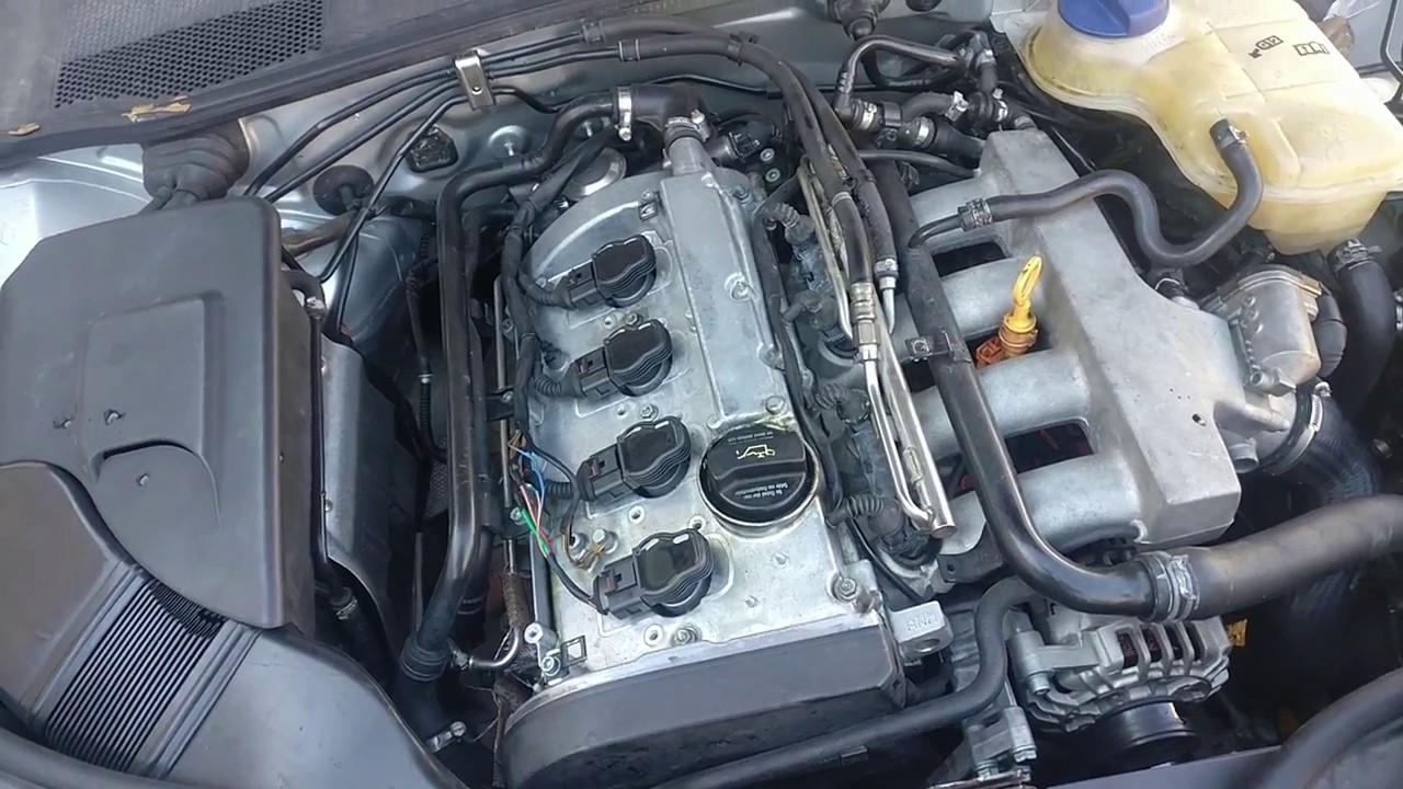 VW Passat Pulling Engine Part 1/3 (Putting car in service mode 1/2)