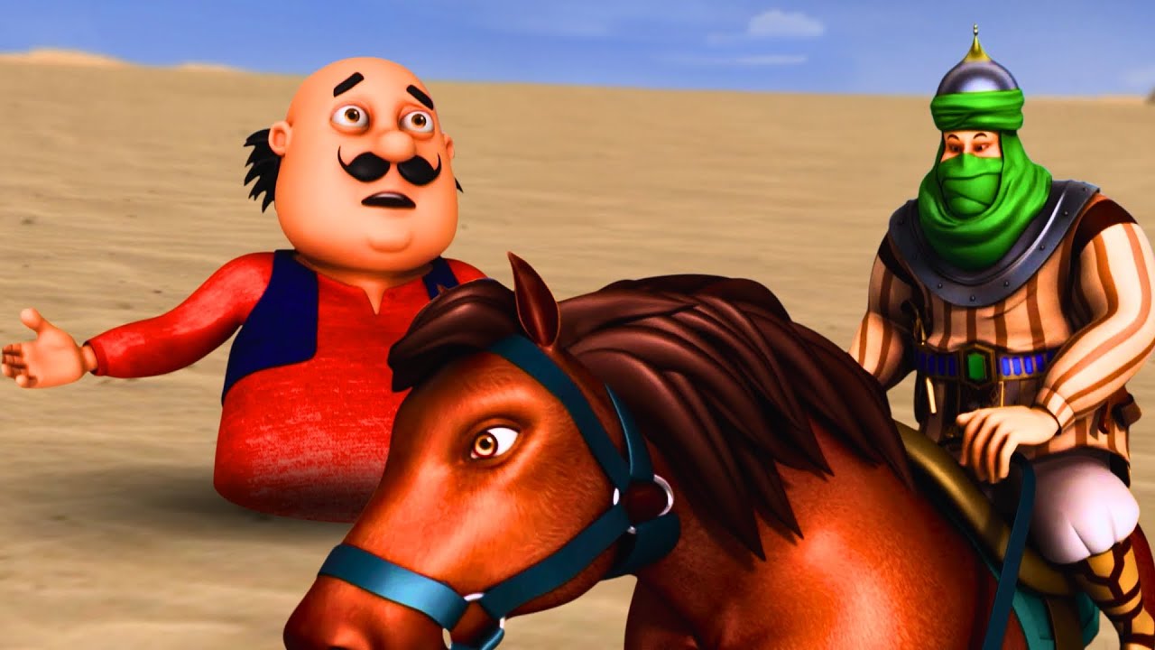 Motu-வின் கடைசி ஆசை - சமோசா சாப்பிடுவது. | Motu Patlu In The City Of Gold