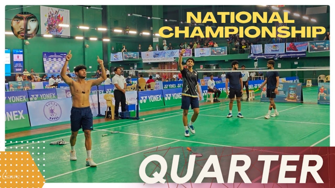 PRUTHVIROY/SAI PRATEEK VS ARSH/SANSKAR:YONEXSUNRISE ALL INDIA SENIOR CHAMPIONSHIP BANGALORE 2024
