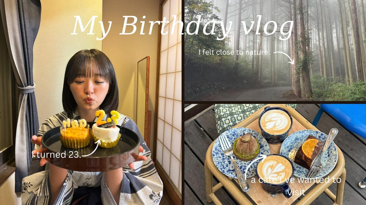Vlog:)23歳の誕生日🎂 鎌倉・伊豆旅行｜サウナ♨️ 三筋山⛰️ まさかのハプニング🚨