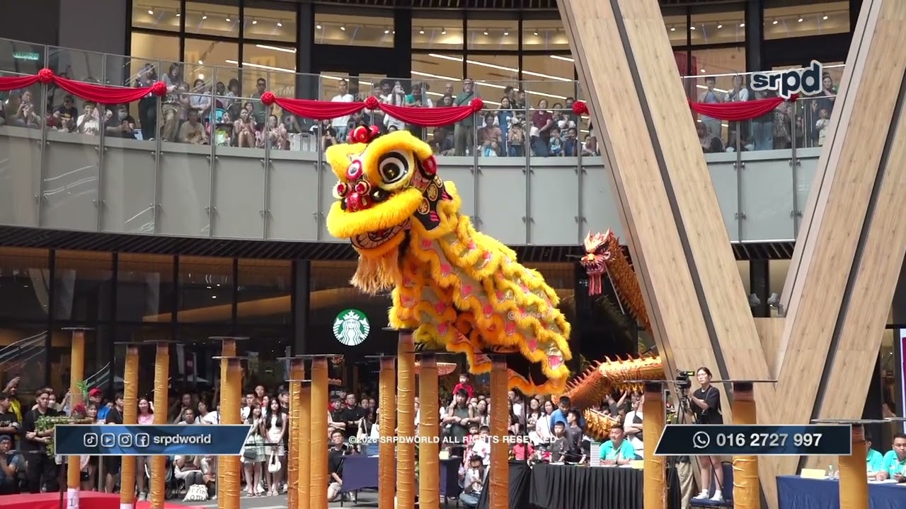 Johor Nam Sieng 柔佛南仙🔥2026【马来西亚龙狮节】Acrobatic Lion Dance 高桩舞狮冠军争霸赛