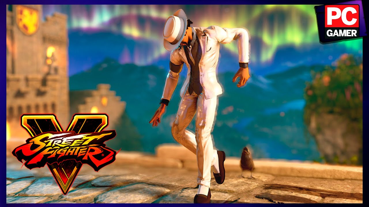 Street Fighter V PC mods - Michael Jackson (Moonwalker) by Ouji-chama