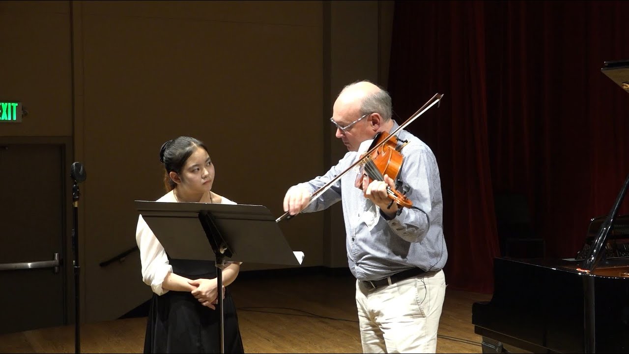 CMNW SF23 Masterclass with Paul Neubauer | Max Reger Suite No. 2 in D Major for Viola Solo, Mvt. I