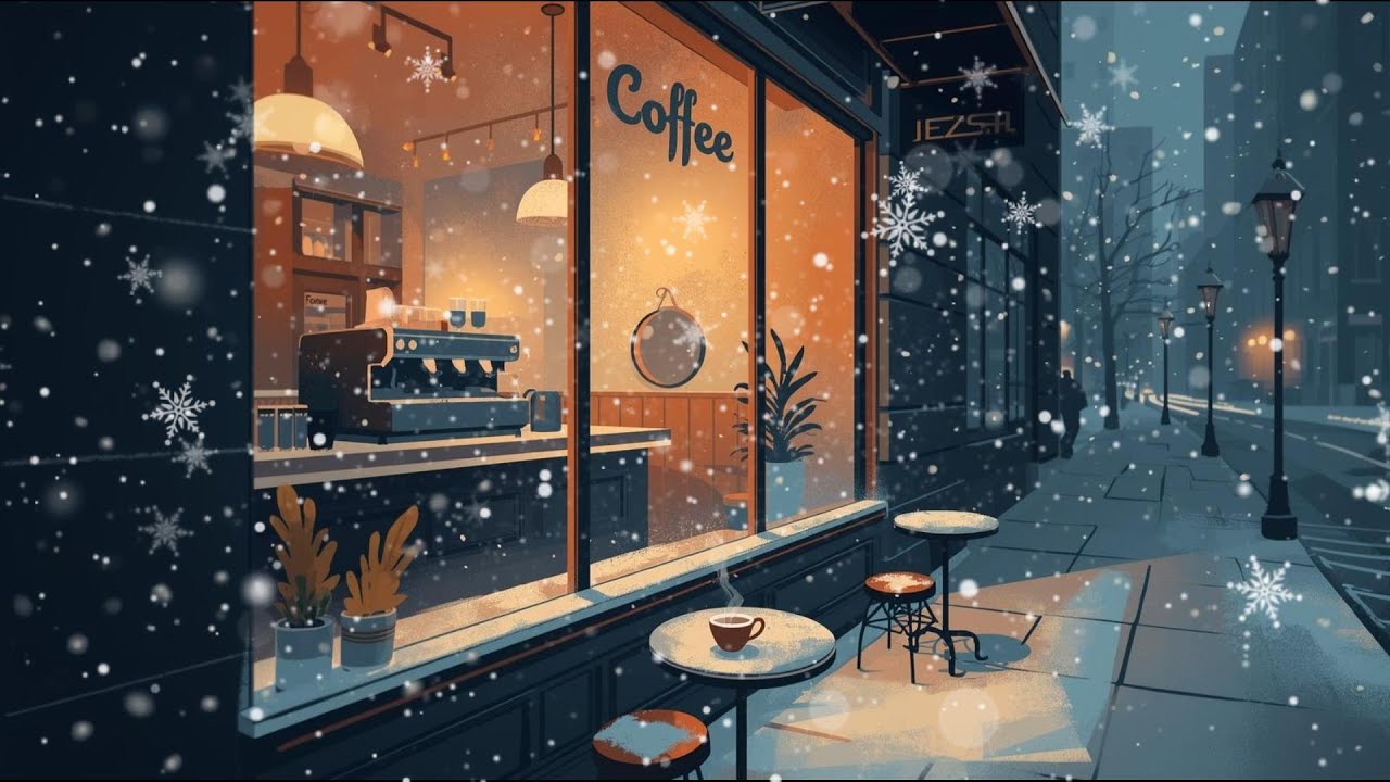 Cozy Terrace Coffee Shop ☕ Relaxing Lofi for Calm Days & Soft Thoughts
