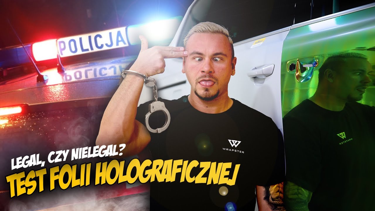 TEST FOLII HOLOGRAFICZNEJ! LEGALNA, CZY NIE?!