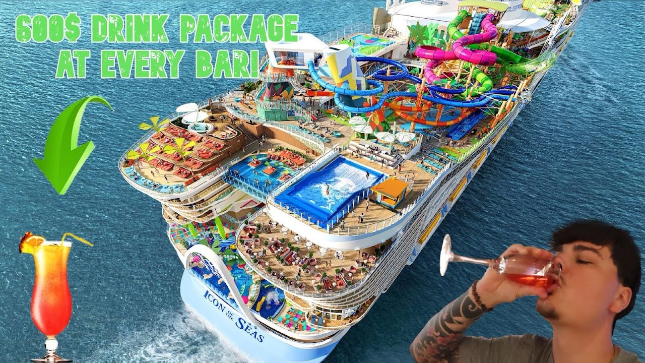 DRINKING AT ALL 15 BARS ON A ROYAL CARIBBEAN CRUISE!