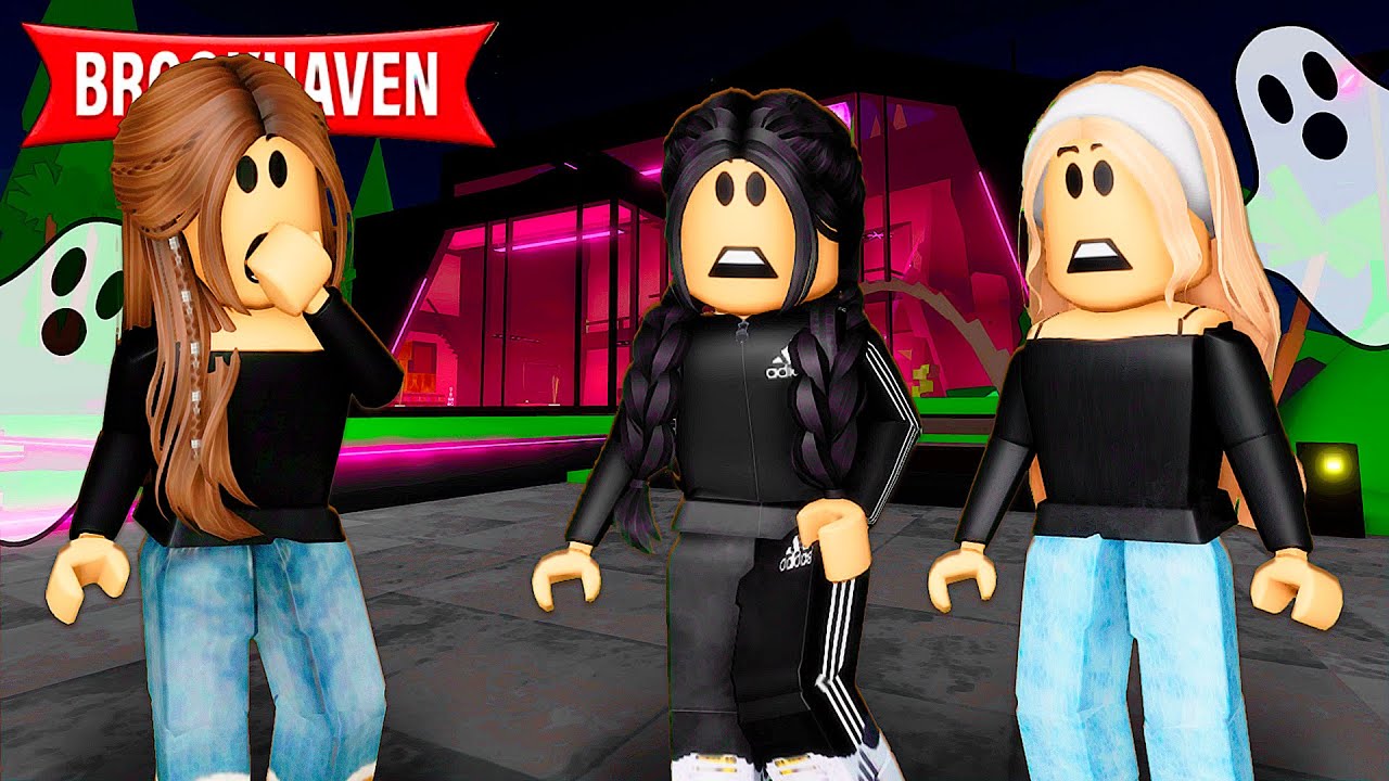 A NOVA MANSÃO É MAL ASSOMBRADA | Historinhas Brookhaven RP | Roblox