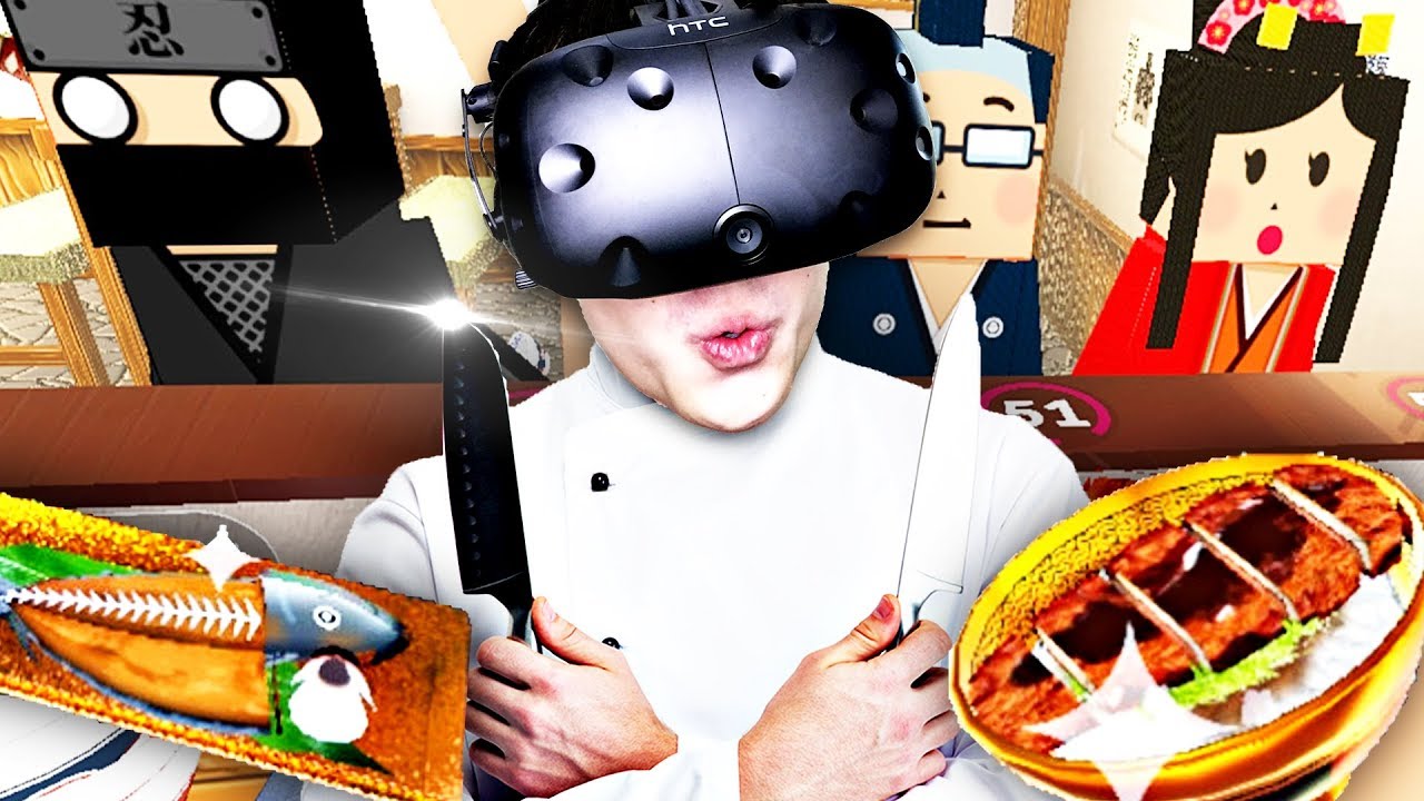 【屌德斯解说】 VR模拟日式盖浇饭店 我有特殊的盖饭技巧！