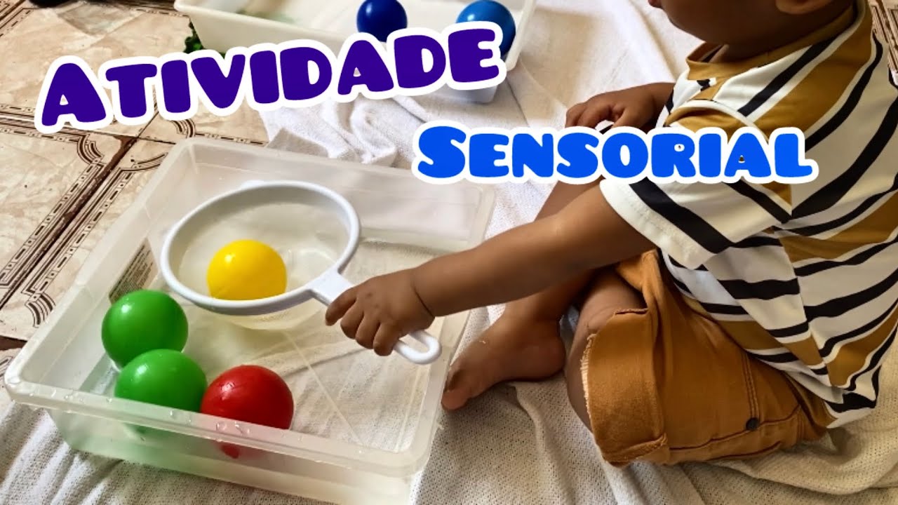 Atividade Sensorial - coordenação motora / Cantinho da aprendizagem EP 02