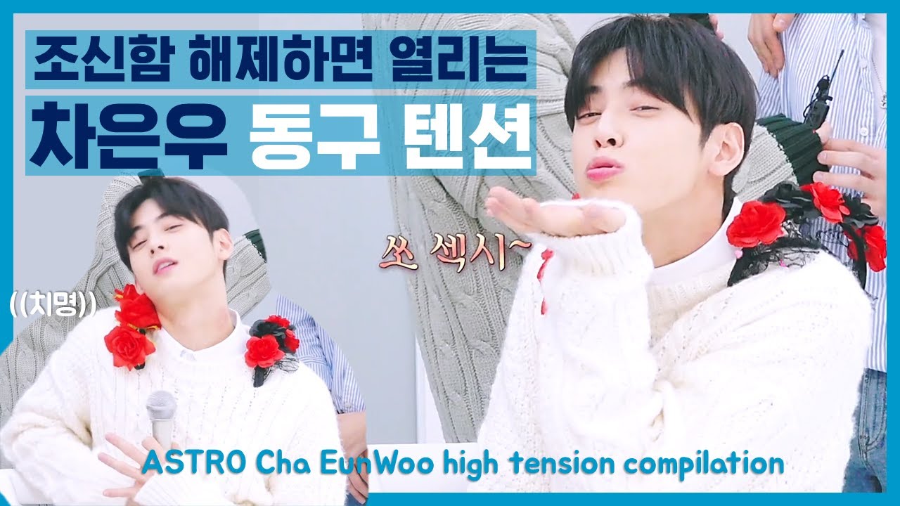 한 번 발 들이면 못 나가는 차동구 모먼트 /ASTRO CHA EUNWOO high tension compilation