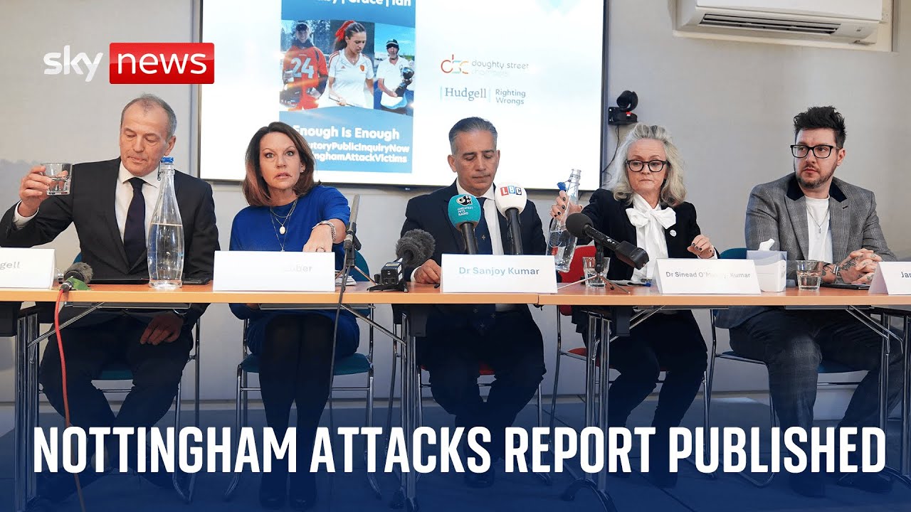 Families of Nottingham attack victims react to review into killer