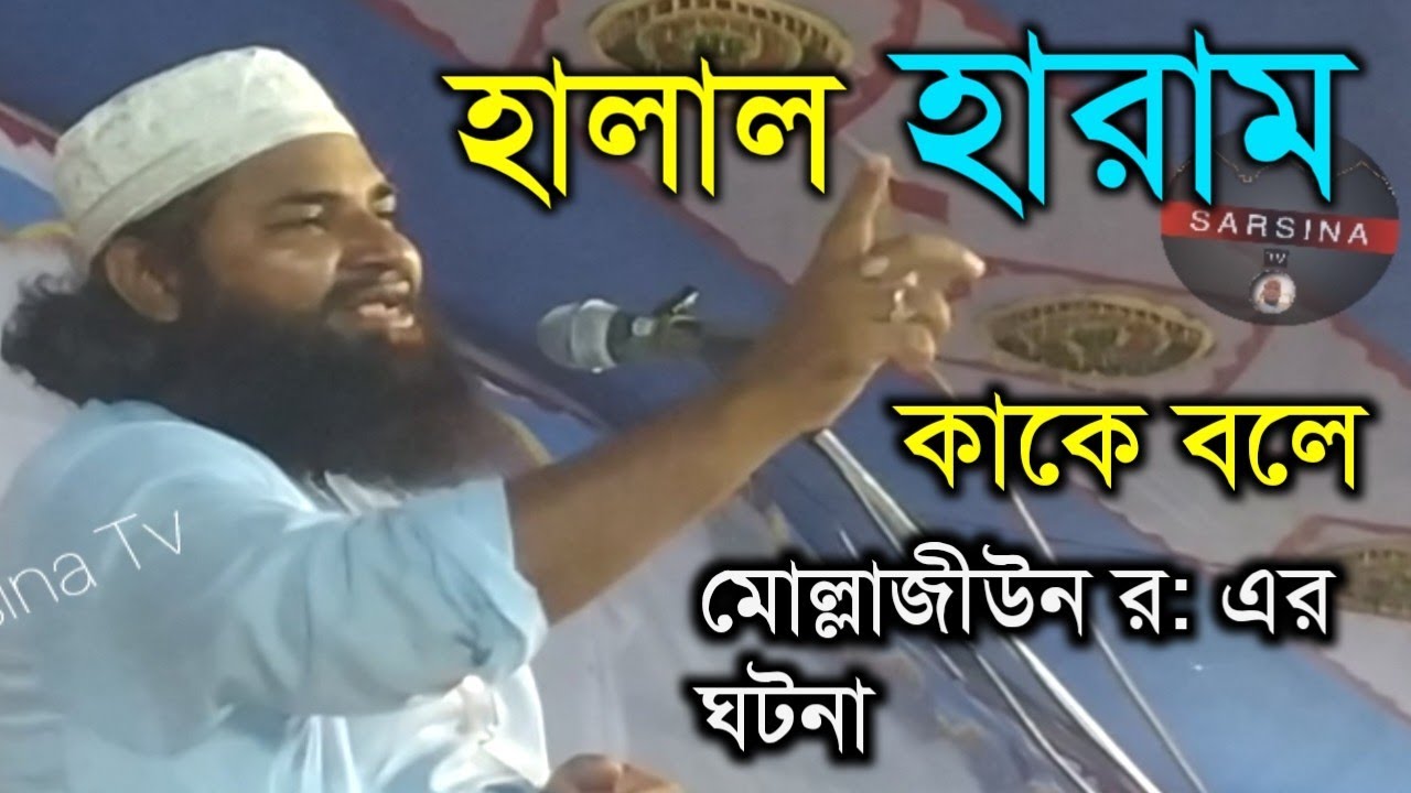 হালাল হারামের ওয়াজ, মাওলানা মুহিববুল্লাহ মাহমুদ ছারছীনা | ছারছীনা পীর সাহেবের সফর সঙ্গীর ওয়াজ
