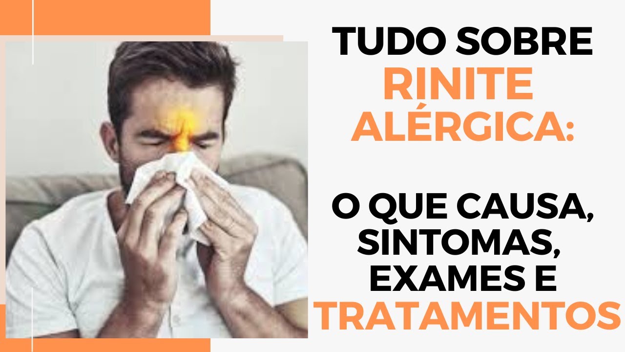RINITE ALERGICA: o que &eacute;, sintomas,  causas, exames e tratamentos - OTORRINO EM CURITIBA