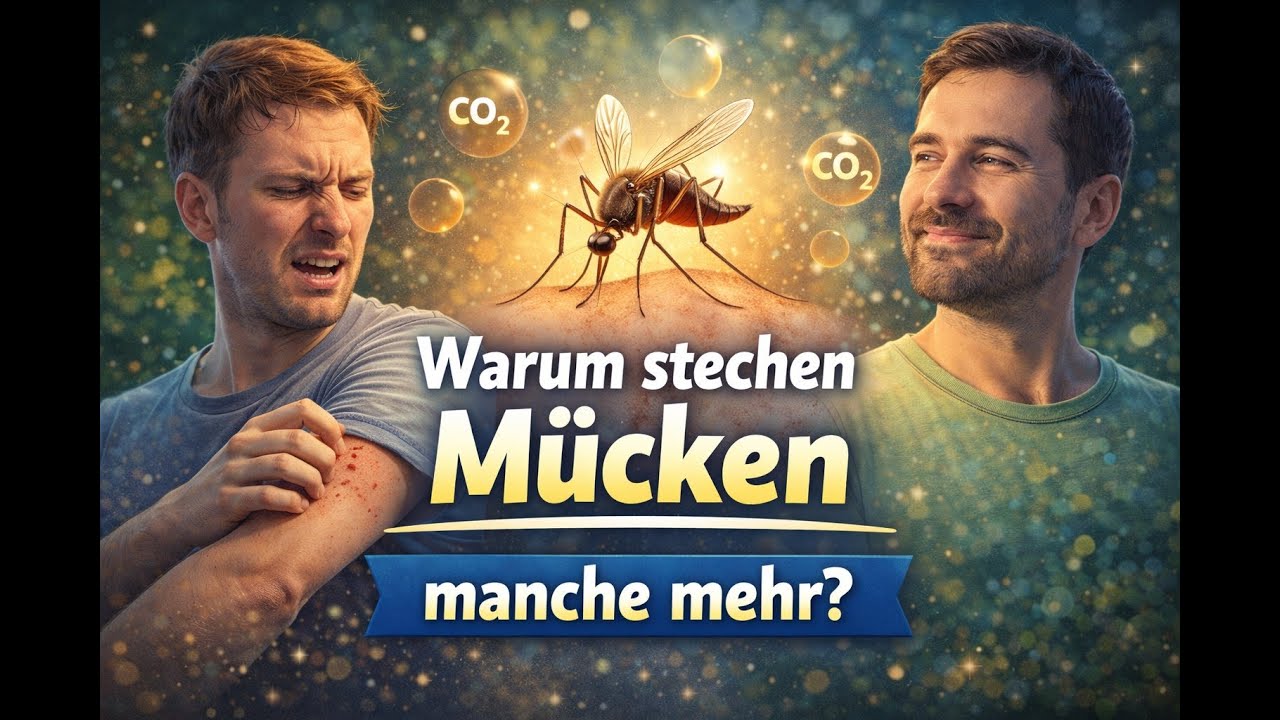 MÜCKEN! Warum immer du?  Leichter Erklärt: Warum stechen Mücken immer bestimmte Menschen?