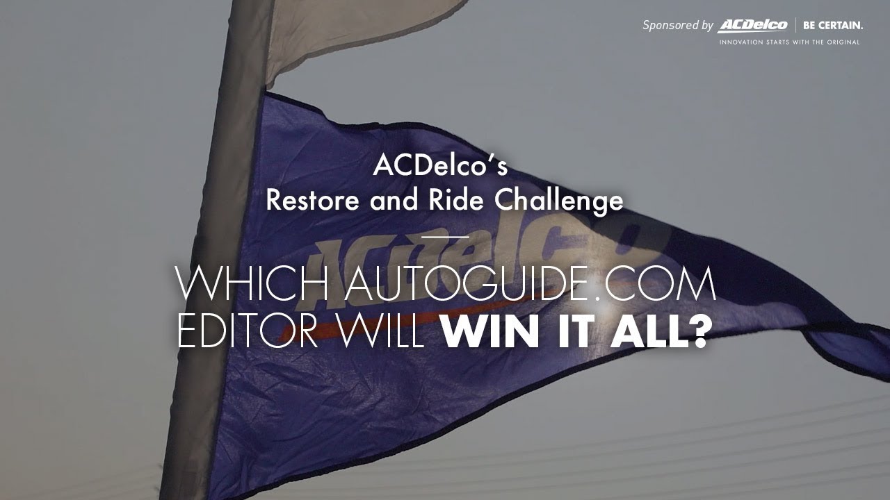 ACDelco's Restore and Ride Challenge - Which AutoGuide.com Editor Will Win It All?
