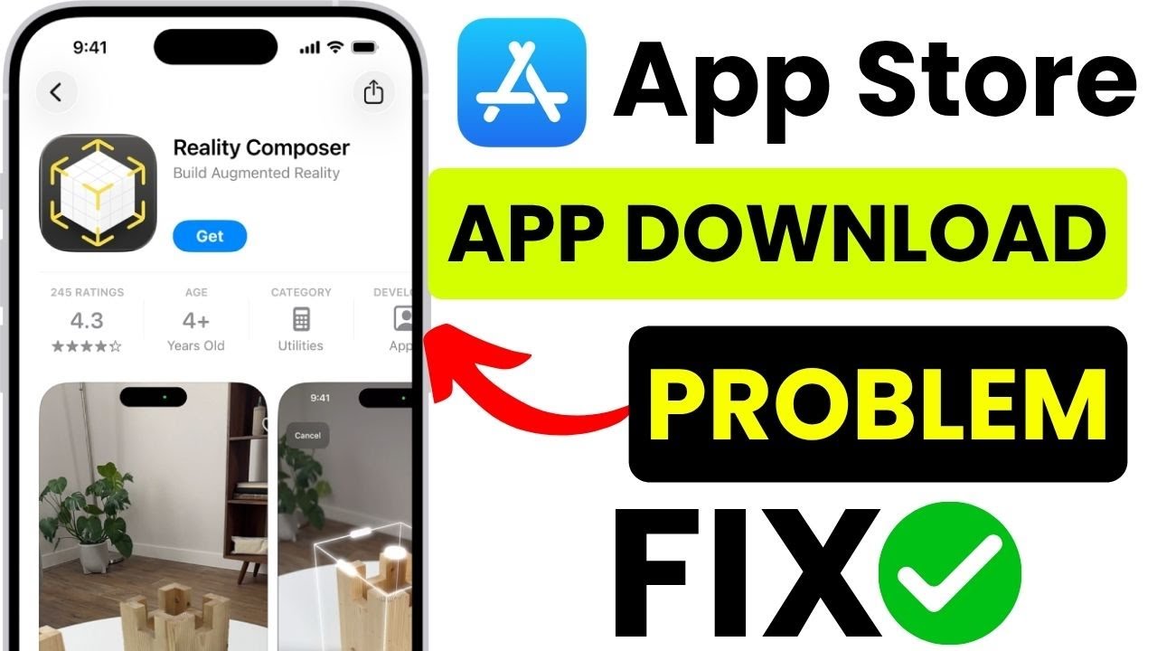 iPhone Apps Not Installing? App Store Download Stuck Fix 2025 ⚡ | iOS App Download Problem Solved!