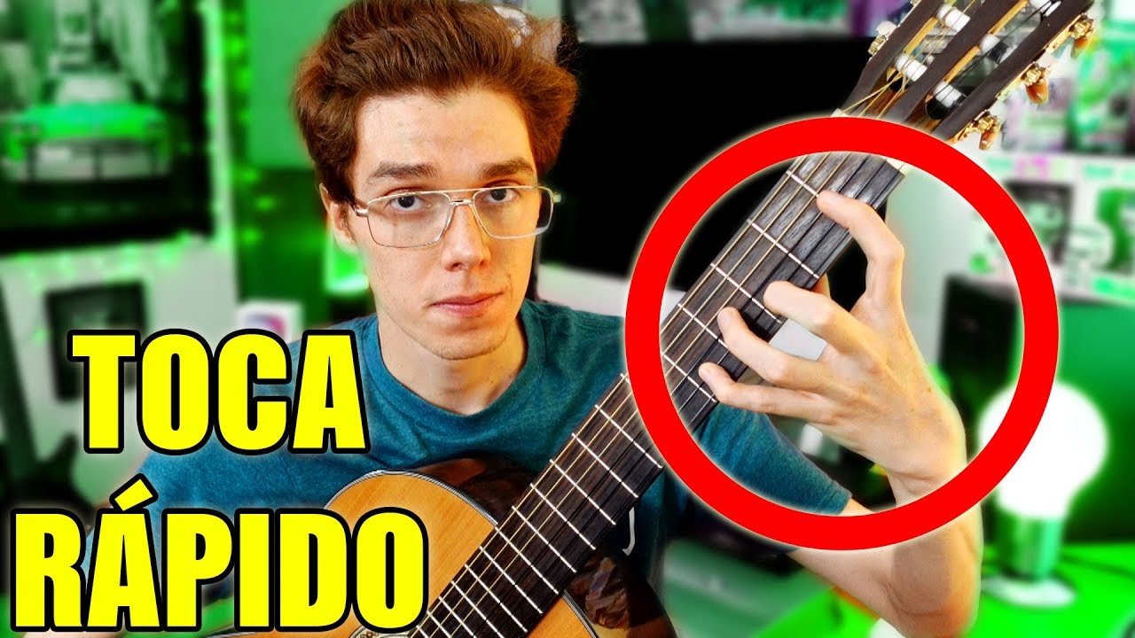 El Mejor Ejercicio Para Tocar Rápido La Guitarra En Una Semana!